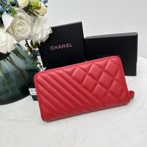 Replica Chanel AAA Quality Wallets For Women #1144658 $45.00 USD for Wholesale