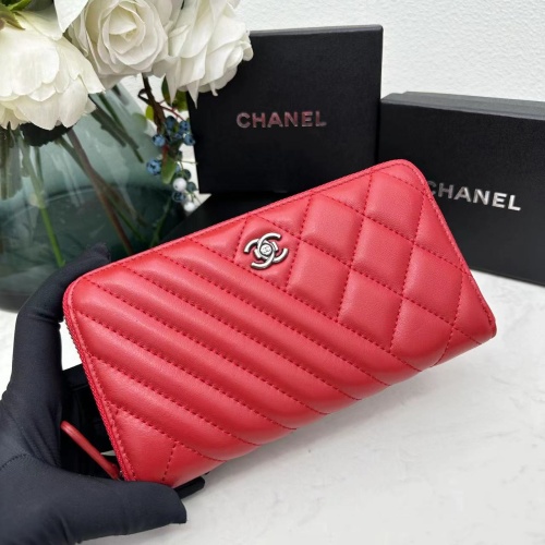 Replica Chanel AAA Quality Wallets For Women #1144658 $45.00 USD for Wholesale