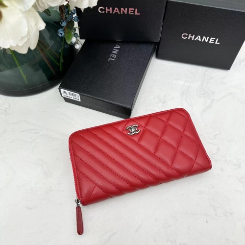 Replica Chanel AAA Quality Wallets For Women #1144658 $45.00 USD for Wholesale