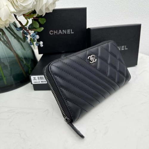 Replica Chanel AAA Quality Wallets For Women #1144659 $45.00 USD for Wholesale