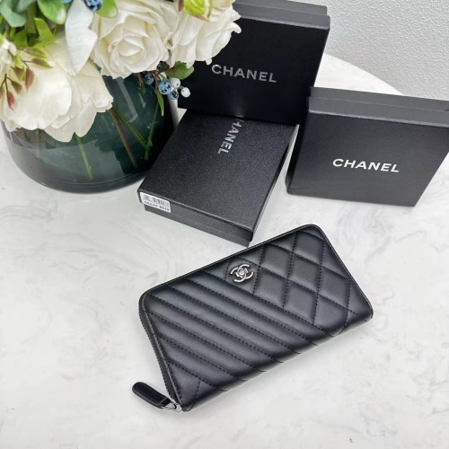 Replica Chanel AAA Quality Wallets For Women #1144659 $45.00 USD for Wholesale