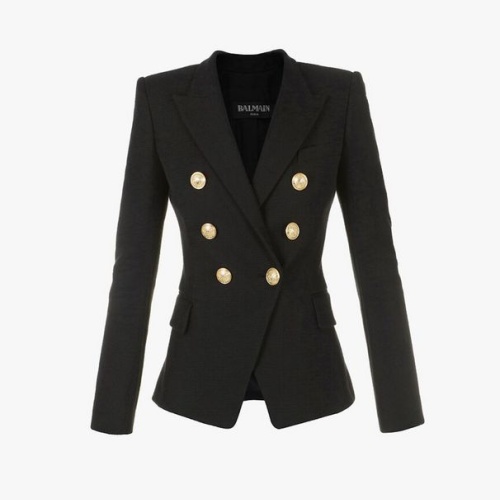 Balmain Jackets Long Sleeved For Women #1146901 $68.00 USD, Wholesale Replica Balmain Jackets