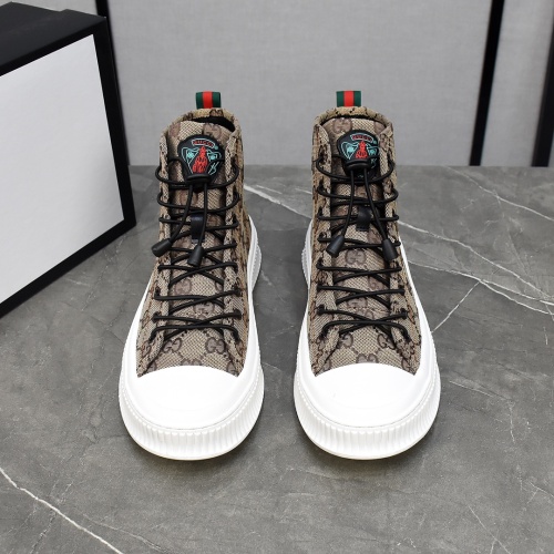 Replica Gucci High Tops Shoes For Men #1148037 $82.00 USD for Wholesale