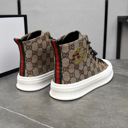 Replica Gucci High Tops Shoes For Men #1148037 $82.00 USD for Wholesale