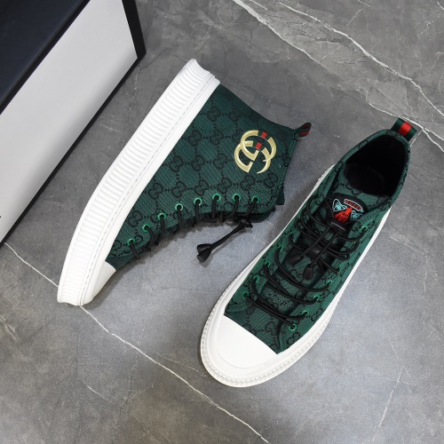 Replica Gucci High Tops Shoes For Men #1148038 $82.00 USD for Wholesale