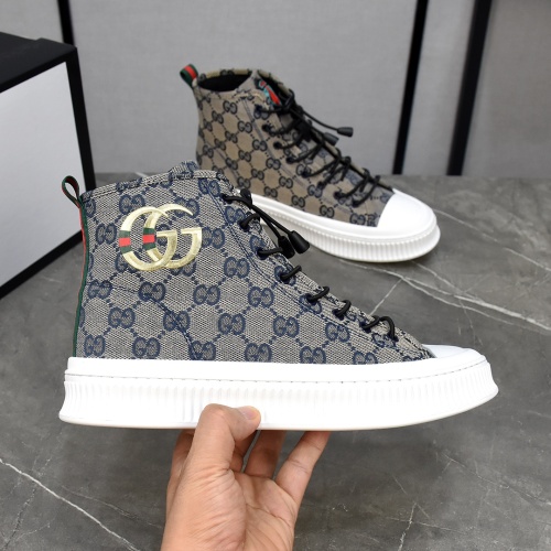 Replica Gucci High Tops Shoes For Men #1148039 $82.00 USD for Wholesale