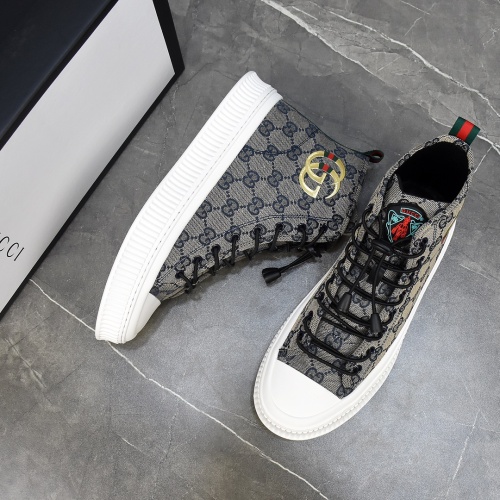 Replica Gucci High Tops Shoes For Men #1148039 $82.00 USD for Wholesale