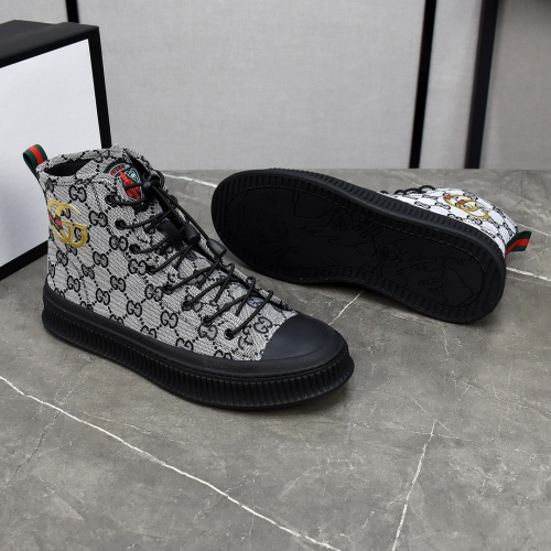 Replica Gucci High Tops Shoes For Men #1148040 $82.00 USD for Wholesale