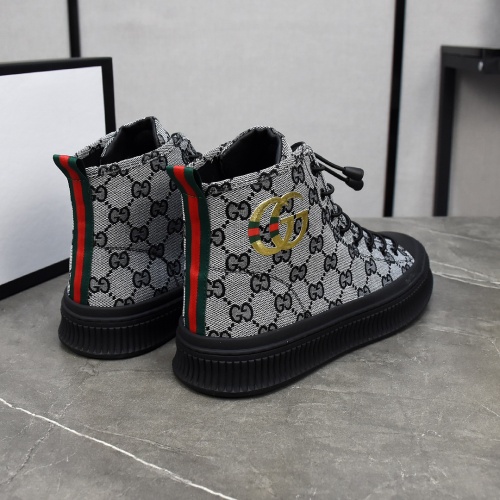 Replica Gucci High Tops Shoes For Men #1148040 $82.00 USD for Wholesale