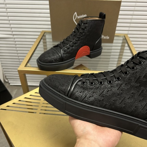 Replica Christian Louboutin High Top Shoes For Men #1148731 $98.00 USD for Wholesale