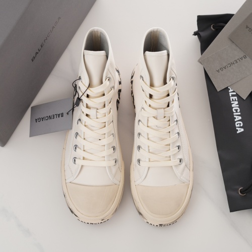 Replica Balenciaga High Tops Shoes For Men #1149612 $108.00 USD for Wholesale