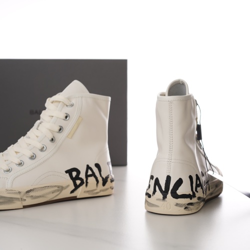 Replica Balenciaga High Tops Shoes For Men #1149612 $108.00 USD for Wholesale