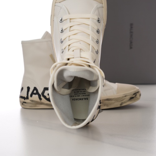 Replica Balenciaga High Tops Shoes For Men #1149612 $108.00 USD for Wholesale