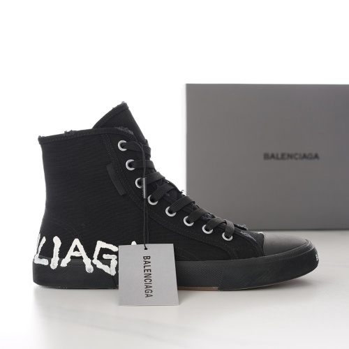 Replica Balenciaga High Tops Shoes For Men #1149615 $108.00 USD for Wholesale