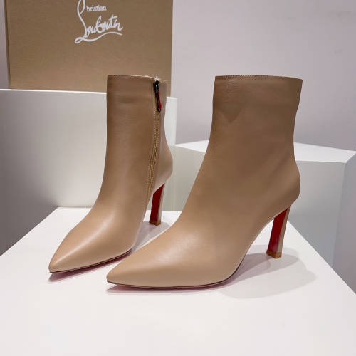 Christian Louboutin Boots For Women #1149970 $158.00 USD, Wholesale Replica Christian Louboutin Boots