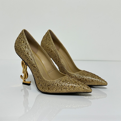 Yves Saint Laurent YSL High-Heeled Shoes For Women #1149981 $118.00 USD, Wholesale Replica Yves Saint Laurent YSL High-Heeled Shoes