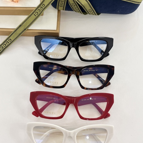 Replica Gucci Fashion Goggles #1151296 $45.00 USD for Wholesale