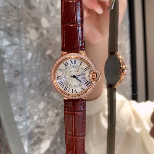 Cartier AAA Quality Watches For Women #1151524 $108.00 USD, Wholesale Replica Cartier AAA Quality Watches