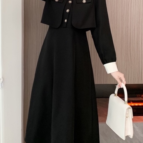 Replica Chanel Dresses Long Sleeved For Women #1152056 $64.00 USD for Wholesale