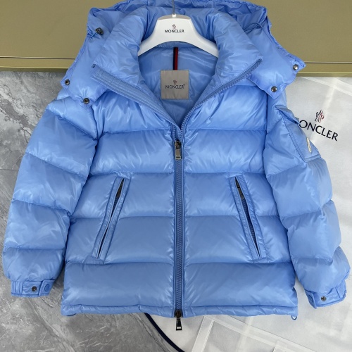 Replica Moncler Down Feather Coat Long Sleeved For Women #1155106 $162.00 USD for Wholesale