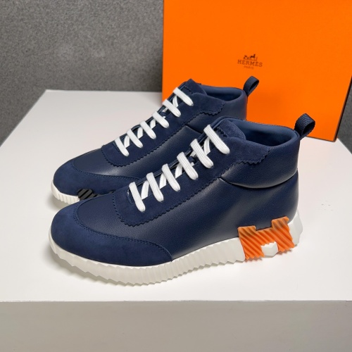 Hermes High Tops Shoes For Men #1155495 $125.00 USD, Wholesale Replica Hermes High Tops Shoes