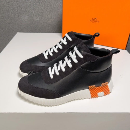 Hermes High Tops Shoes For Men #1155499 $125.00 USD, Wholesale Replica Hermes High Tops Shoes