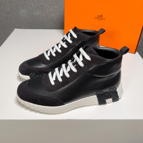 Hermes High Tops Shoes For Men #1155500 $125.00 USD, Wholesale Replica Hermes High Tops Shoes