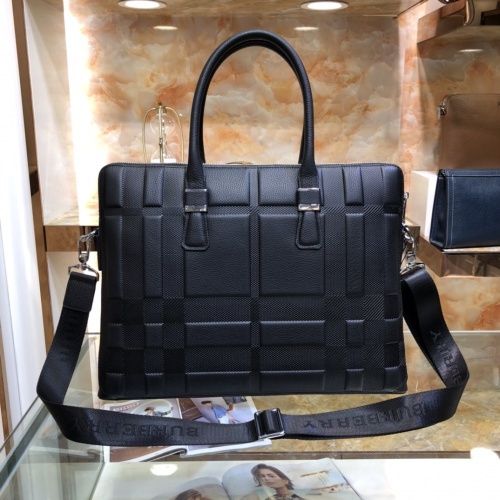 Replica Burberry AAA Man Handbags #1155529 $170.00 USD for Wholesale