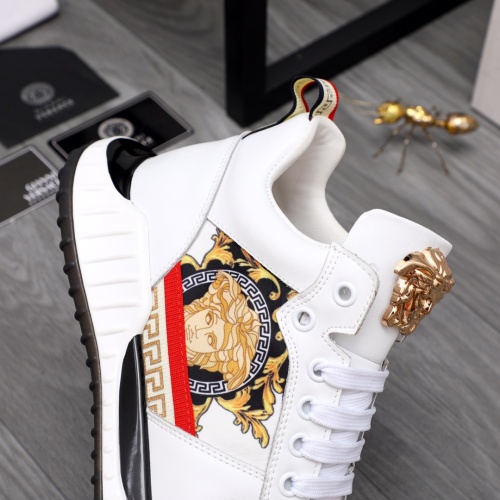 Replica Versace Casual Shoes For Men #1155701 $82.00 USD for Wholesale