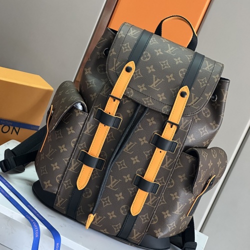 Louis Vuitton LV AAA Man Backpacks #1155988 $185.00 USD, Wholesale Replica Louis Vuitton LV AAA Man Backpacks