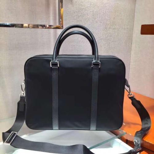 Replica Prada AAA Man Handbags #1156109 $130.00 USD for Wholesale