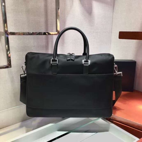 Replica Prada AAA Man Handbags #1156118 $150.00 USD for Wholesale