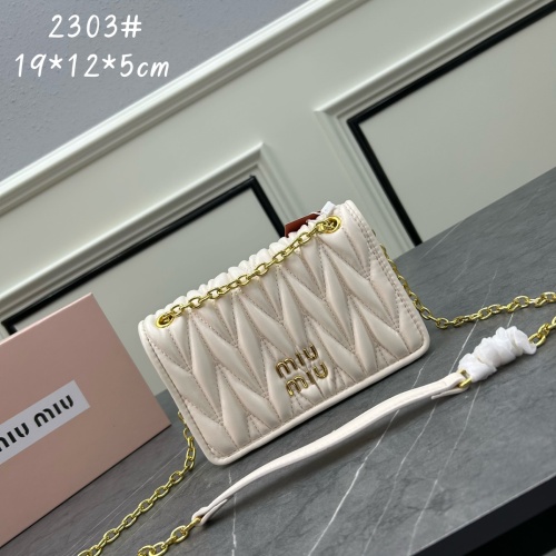 MIU MIU AAA Quality Messenger Bags For Women #1158954 $72.00 USD, Wholesale Replica MIU MIU AAA Messenger Bags