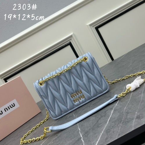 MIU MIU AAA Quality Messenger Bags For Women #1158955 $72.00 USD, Wholesale Replica MIU MIU AAA Messenger Bags