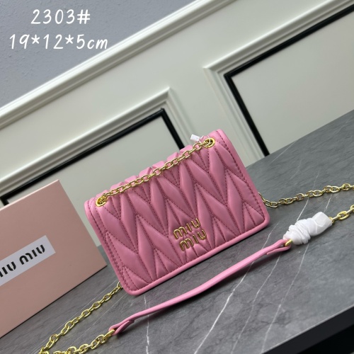 MIU MIU AAA Quality Messenger Bags For Women #1158956 $72.00 USD, Wholesale Replica MIU MIU AAA Messenger Bags