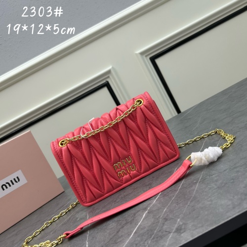 MIU MIU AAA Quality Messenger Bags For Women #1158957 $72.00 USD, Wholesale Replica MIU MIU AAA Messenger Bags