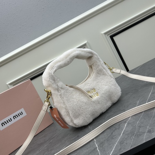 Replica MIU MIU AAA Quality Messenger Bags For Women #1158958 $72.00 USD for Wholesale