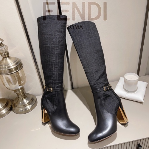 Fendi Fashion Boots For Women #1159046 $160.00 USD, Wholesale Replica Fendi Fashion Boots