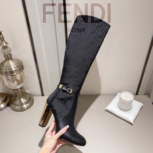 Replica Fendi Fashion Boots For Women #1159046 $160.00 USD for Wholesale