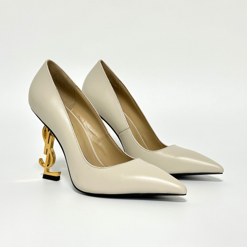 Yves Saint Laurent YSL High-Heeled Shoes For Women #1159063 $108.00 USD, Wholesale Replica Yves Saint Laurent YSL High-Heeled Shoes