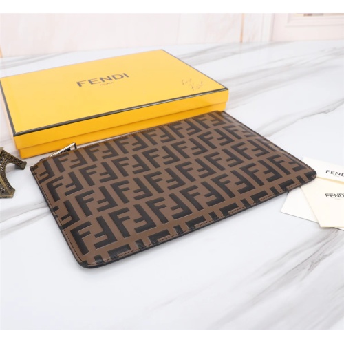 Replica Fendi AAA Man Wallets #1160420 $100.00 USD for Wholesale