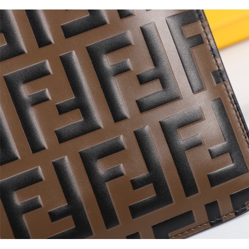 Replica Fendi AAA Man Wallets #1160420 $100.00 USD for Wholesale