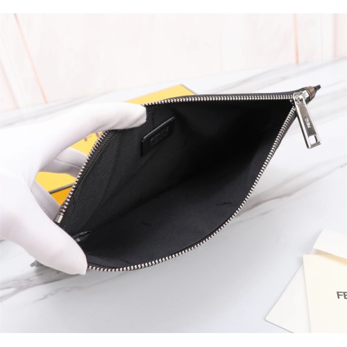 Replica Fendi AAA Man Wallets #1160420 $100.00 USD for Wholesale