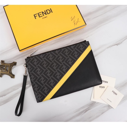 Fendi AAA Man Wallets #1160423 $102.00 USD, Wholesale Replica Fendi AAA Man Wallets