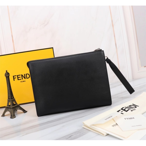 Replica Fendi AAA Man Wallets #1160426 $140.00 USD for Wholesale