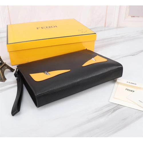 Replica Fendi AAA Man Wallets #1160426 $140.00 USD for Wholesale