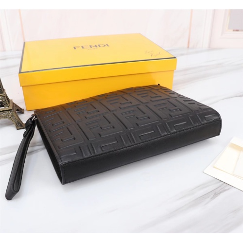 Replica Fendi AAA Man Wallets #1160428 $140.00 USD for Wholesale