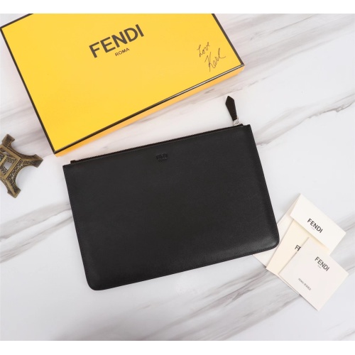 Replica Fendi AAA Man Wallets #1160454 $100.00 USD for Wholesale