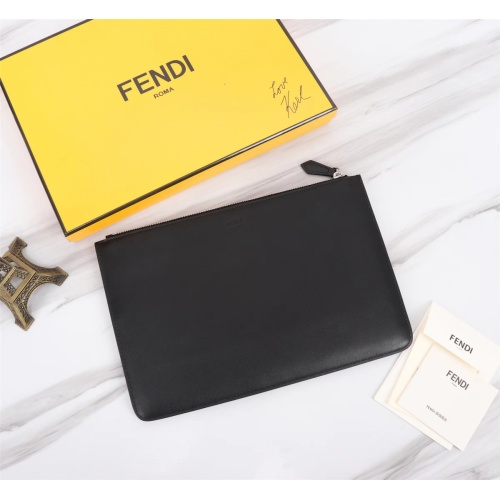 Replica Fendi AAA Man Wallets #1160456 $100.00 USD for Wholesale