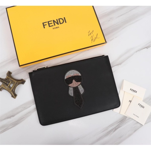 Fendi AAA Man Wallets #1160457 $100.00 USD, Wholesale Replica Fendi AAA Man Wallets